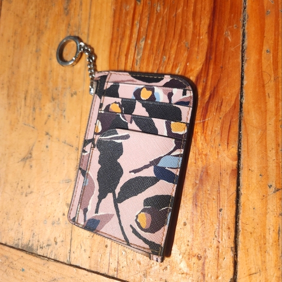 Kate Spade Pink Floral Card Holder - Picture 2 of 3